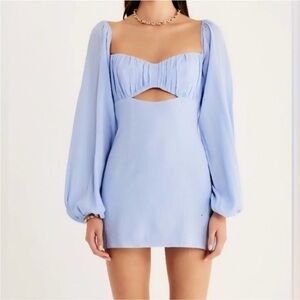 Rumer The Label Camille Mini Dress Blue